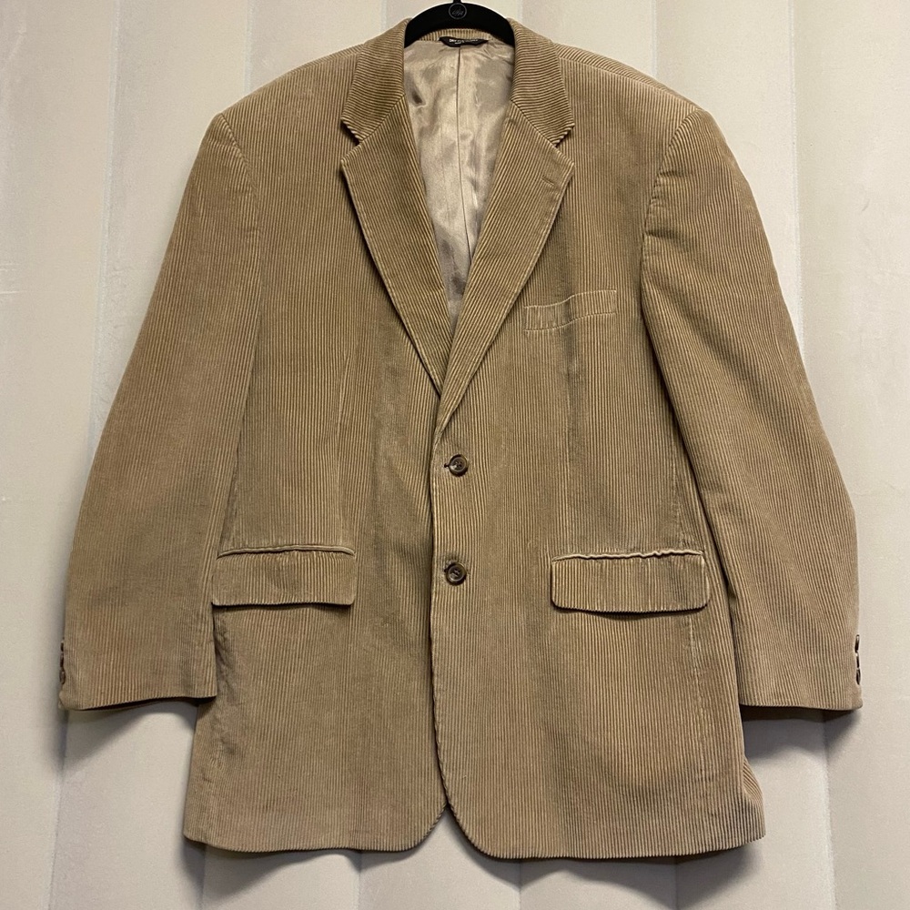 Lauren Ralph Lauren Men’s Blazer Jacket Size 44R Corduroy 100% Cotton Masculine